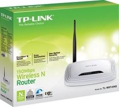 ROTEADOR WIRELESS N 150MBPS TL-WR741ND ANTENA DESTACÁVEL - loja online