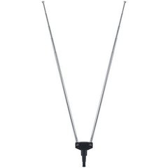 ANTENA PARA TV UHF/VHF/FM DUPLA INTERNA DE 5 ESTÁGIOS UNIVERSAL AU15