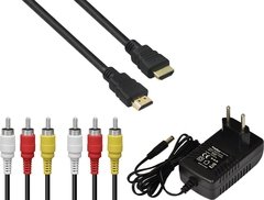 RECEPTOR SATMAX HD ETRS36 PRETO, SINTONIZA CANAIS SD,HD E 3D TV ABERTA VIA SATÉLITE - comprar online