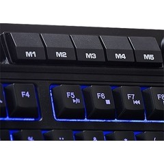 Imagem do TECLADO WARRIOR GAMER PROFISSIONAL PARA JOGOS COM LED UBS PRETO TC167 - MULTILASER