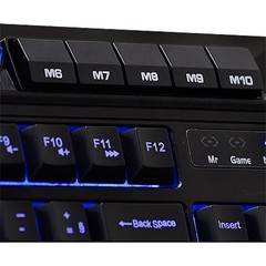 TECLADO WARRIOR GAMER PROFISSIONAL PARA JOGOS COM LED UBS PRETO TC167 - MULTILASER