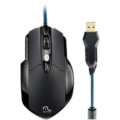 MOUSE LASER GAMER PROFISSIONAL USB 3200DPI 8 BOTÕES MO191 PRETO - MULTILASER - comprar online