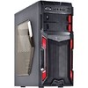 GABINETE MID-TOWER TYPHOON VX GAMER PRETO/VERMELHO LATERAL EM ACRÍLICO - VINIK