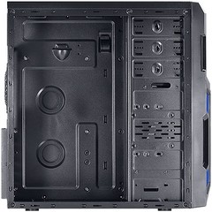 GABINETE MID-TOWER TYPHOON VX GAMER PRETO/AZUL LATERAL EM ACRÍLICO - VINIK - loja online