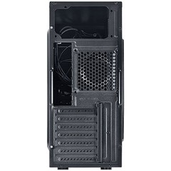 Imagem do GABINETE MID-TOWER TYPHOON VX GAMER PRETO/AZUL LATERAL EM ACRÍLICO - VINIK