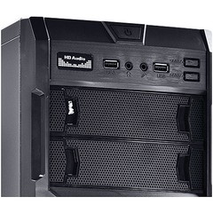 GABINETE MID-TOWER TYPHOON VX GAMER PRETO LATERAL EM ACRÍLICO - VINIK