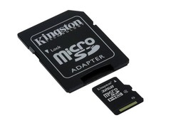 CARTAO DE MEMORIA CLASSE 4 KINGSTON SDC4/32GB MICRO SDHC 32GB COM ADAPTADOR SD - comprar online