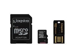 CARTAO DE MEMORIA CLASSE 4 KINGSTON MBLY4G2/32GB MULTIKIT COM MICRO SDHC DE 32GB + ADAPTADOR SD + ADAPTADOR USB na internet