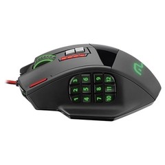 Imagem do MOUSE PROFISSIONAL LASER 18 BOTÕES 4000 DPI PRETO USB COM SENSOR ÓPTICO MO206 - MULTILASER