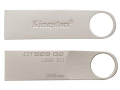 PEN DRIVE USB 3.0 KINGSTON DTSE9G2/32GB DATATRAVELER SE9 G2 32GB PRATA - Preech Informática - Informática e suas tecnologias