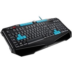 TECLADO PROFISSIONAL METAL WAR GAMER PRETO USB COM APOIO PARA OS PULSOS TC185 - MULTILASER - comprar online