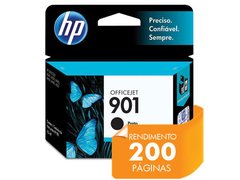 CARTUCHO DE TINTA OFFICEJET HP SUPRIMENTOS CC653AB HP 901 PRETO 4,5ML