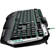 TECLADO PROFISSIONAL GAMER COM LED USB TC189 PRETO E PRATA - MULTILASER - loja online