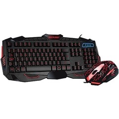 TECLADO E MOUSE GAMER COM FIO USB DETALHES AZUIS TC195 - MULTILASER - comprar online