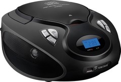 RÁDIO BOOMBOX CD/USB/SD/FM/AUX 20W RMS SP178 PRETO na internet