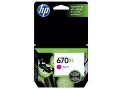 CARTUCHO DE TINTA INK ADVANTAGE HP SUPRIMENTOS CZ119AB HP 670XL MAGENTA 8,0 ML - comprar online