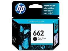 CARTUCHO DE TINTA INK ADVANTAGE HP SUPRIMENTOS CZ103AB HP 662 PRETO 2,0 ML - comprar online