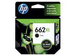 CARTUCHO DE TINTA INK ADVANTAGE HP SUPRIMENTOS CZ105AB HP 662XL PRETO 6,5 ML - comprar online