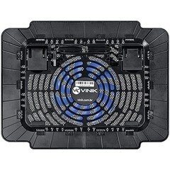 COOLER PARA NOTEBOOK ATÉ 14" COM REGULAGEM DE ALTURA E FAN DE 14 CM - AIRMAX - VINIK - Preech Informática - Informática e suas tecnologias