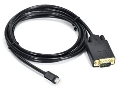 CABO ADAPTADOR/CONVERSOR MINI DISPLAYPORT MACHO X VGA MACHO 1,80 METROS