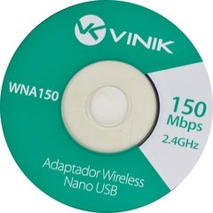 ADAPTADOR USB NANO WIRELESS 3DBI - 150 MBPS - WNA150 - comprar online