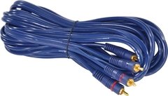 CABO DE ÁUDIO 2 RCA X 2 RCA COM FIO TERRA 5 METROS - 2RCA+1-5 - comprar online