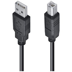 CABO 2.0 USB A MACHO X USB B MACHO 1.8 METROS - UAMBM - 18 - VINIK - comprar online