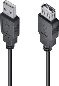 CABO 2.0 USB A MACHO X USB A FÊMEA 3 METROS - UAMAF - 3 - comprar online