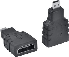 ADAPTADOR HDMI FÊMEA X MICRO HDMI MACHO AH-MCH