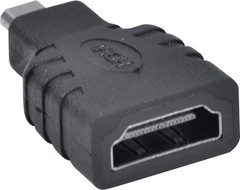 ADAPTADOR HDMI FÊMEA X MICRO HDMI MACHO AH-MCH - comprar online