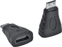 ADAPTADOR HDMI FEMEA X MINI HDMI MACHO AHF-MH