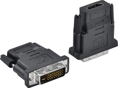 ADAPTADOR HDMI FEMEA X DVI 24+1 MACHO AHF-DVI