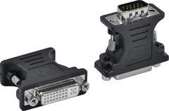 ADAPTADOR DVI 24+5 FEMEA X VGA MACHO 15 PINOS ADVIIF-V