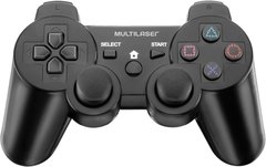 CONTROLE 3 EM 1 SEM FIO PS3/PS2/PC COM BATERIA DE LITIO E CABO CARREGADOR JS072