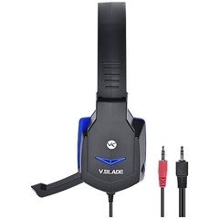 HEADSET GAMER V BLADE LINHA VX PRETO E AZUL - VINIK - loja online