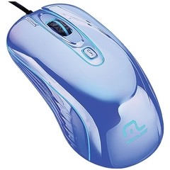 MOUSE WARRIOR GAME PRATEADO COM LED USB MO228 800/1200/1600DPI - MULTILASER - loja online