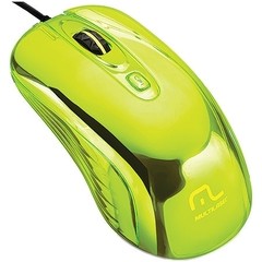 MOUSE WARRIOR GAME PRATEADO COM LED USB MO228 800/1200/1600DPI - MULTILASER