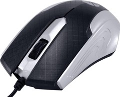 Imagem do MOUSE ÓPTICO USB MB71 1200DPI PRETO/PRATA