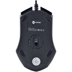 MOUSE ÓPTICO PS2 MB71 1200DPI PRETO/PRATA - VINIK - loja online