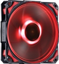 COOLER FAN PARA GABINETE 120MM FURY F5 LED VERMELHO - F5120LDVM