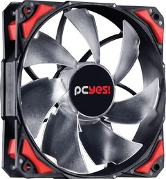 COOLER FAN PARA GABINETE 120MM FURY F5 LED VERMELHO - F5120LDVM