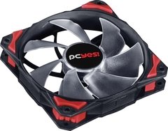 FAN PARA GABINETE 120MM FURY F4 LED VERMELHO - F4120LDVM - PCYES - Preech Informática - Informática e suas tecnologias