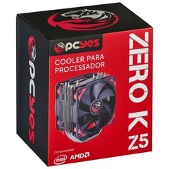 Imagem do COOLER PARA PROCESSADOR ZERO K Z3 120 MM PRETO - ACZK3120