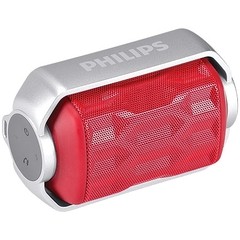 CAIXA DE SOM BLUETOOTH WIRELESS PORTÁTIL BT2200R/00 VERMELHA - PHILIPS - comprar online