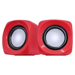 CAIXA DE SOM CROSS 6W RMS VERMELHO - PCYES