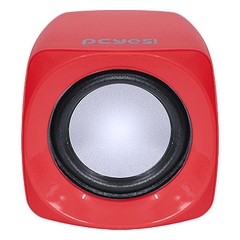 CAIXA DE SOM CROSS 6W RMS VERMELHO - PCYES - loja online