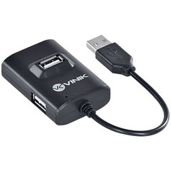 HUB USB 2.0 COM 4 PORTAS HUV-10 - VINIK - comprar online