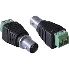 CONECTOR BNC COM BORNE FÊMEA- SV31 - VINIK