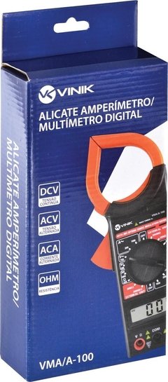 ALICATE AMPERÍMETRO MULTÍMETRO DIGITAL VAM/A-100 na internet