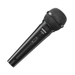 MICROFONE PROFISSIONAL VOCAL COM FIO SV200 COM CABO 4,5 METROS - SHURE